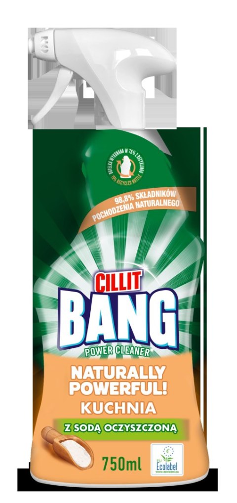 Cillit Bang Naturally Powerfull Soda 750ml Cilit Spray KUCHNIA