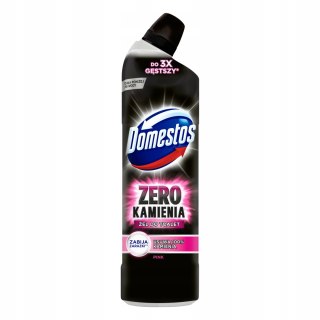 DOMESTOS ŻEL DO WC TOALETY ZERO KAMIENIA PINK RÓŻOWY 750ML