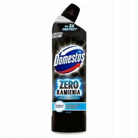 Domestos Zero Kamienia, żel do WC, niebieski 750ml