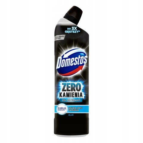 Domestos Zero Kamienia, żel do WC, niebieski 750ml