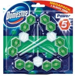 Domestos kulki zawieszki do WC 3x55g Pine