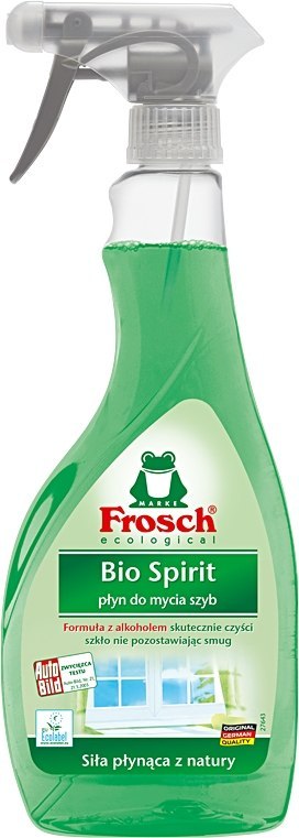 FROSCH Bio Spiryt Płyn do mycia szkła BEZ SMUG 500ml