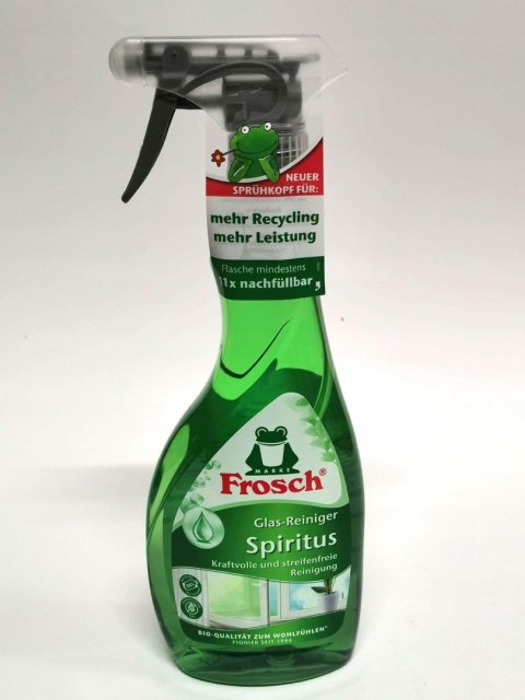 FROSCH Bio Spiryt Płyn do mycia szkła BEZ SMUG 500ml