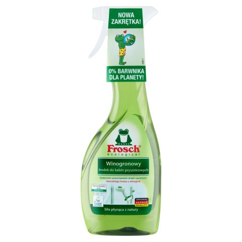 FROSCH Płyn do Kabin Prysznicowych Ekologiczny 500 ml Winogronowy