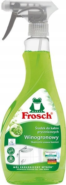 FROSCH Płyn do Kabin Prysznicowych Ekologiczny 500 ml Winogronowy