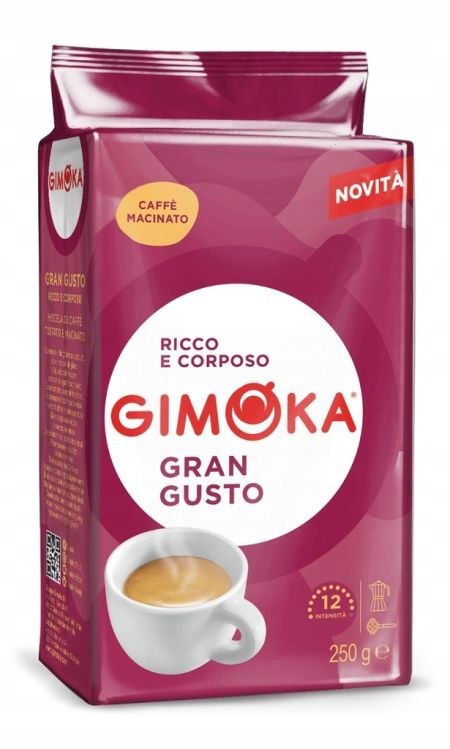 Gimoka Gran Gusto 250g kawa mielona