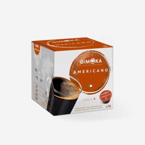 Kapsułki Dolce Gusto GIMOKA AMERICANO x16