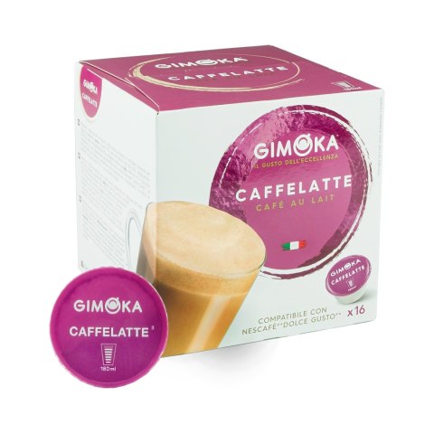 Kapsułki Dolce Gusto GIMOKA Caffe Latte x16 NOWOŚĆ