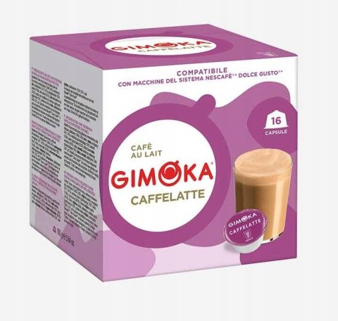 Kapsułki Dolce Gusto GIMOKA Caffe Latte x16 NOWOŚĆ