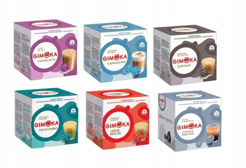 Kapsułki Dolce Gusto GIMOKA Caffe Latte x16 NOWOŚĆ