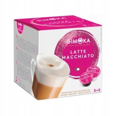 Kapsułki Gimoka Dolce CaffeLatte macchiato 16szt