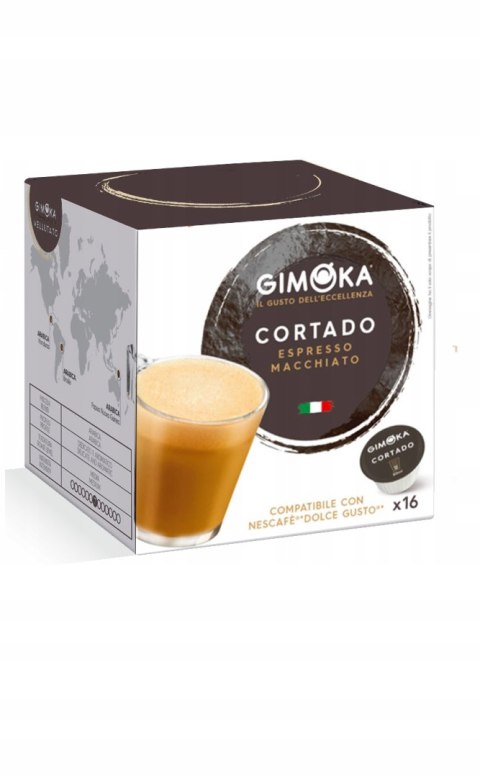 Kapsułki Gimoka Dolce CaffeLatte macchiato 16szt