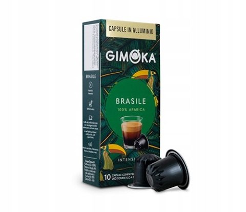 Kapsułki Nespresso Aluminiowe Gimoka Classico