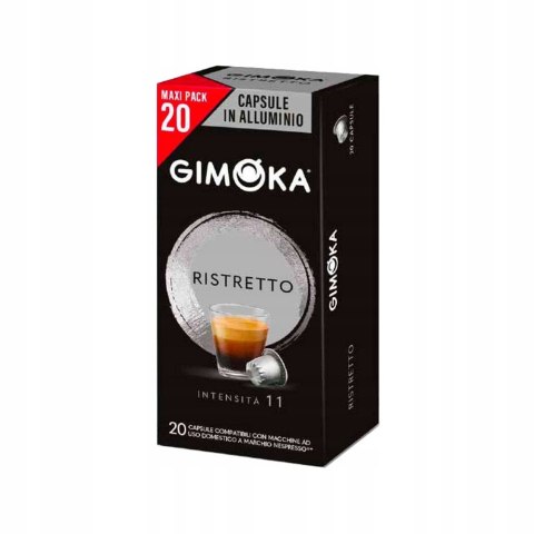 Kapsułki Nespresso Kawa GIMOKA Ristretto 20 szt.