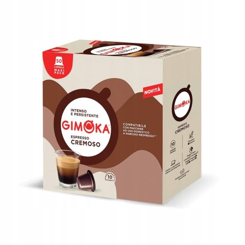 Kapsułki do Nespresso GIMOKA Cremoso Espresso 10