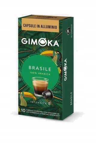 Kawa Kapsułki Gimoka BRASIL do Nespresso 10