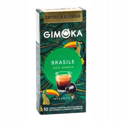 Kawa Kapsułki Gimoka BRASIL do Nespresso 10