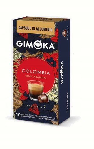 Kawa Kapsułki Gimoka COLOMBIA do Nespresso 10