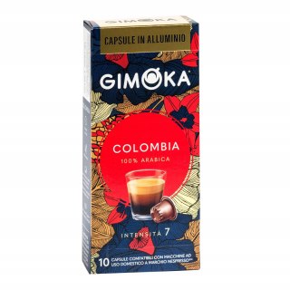 Kawa Kapsułki Gimoka COLOMBIA do Nespresso 10