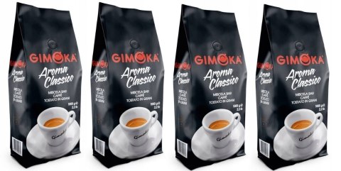 Kawa z Włoch Ziarnista Gimoka Aroma Classico 1kg