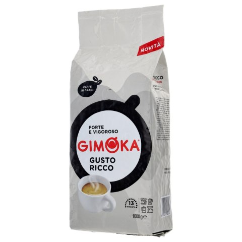 Kawa ziarnista Gimoka gusto ricco bianco 1kg