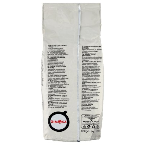 Kawa ziarnista Gimoka gusto ricco bianco 1kg