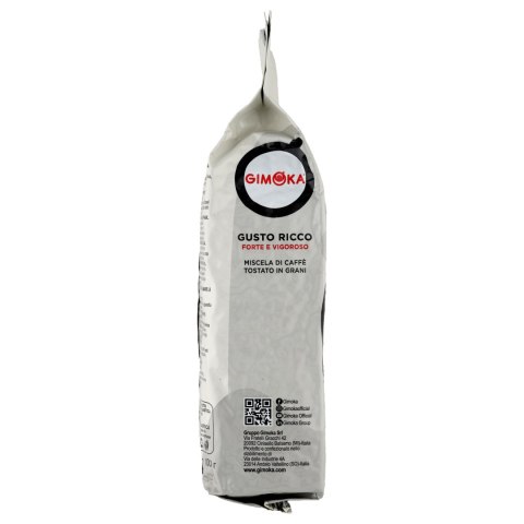 Kawa ziarnista Gimoka gusto ricco bianco 1kg