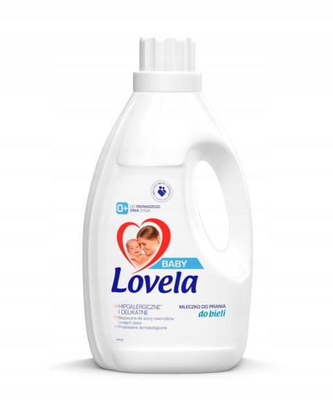 Lovela mleczko baby 1,45 l do prania biel