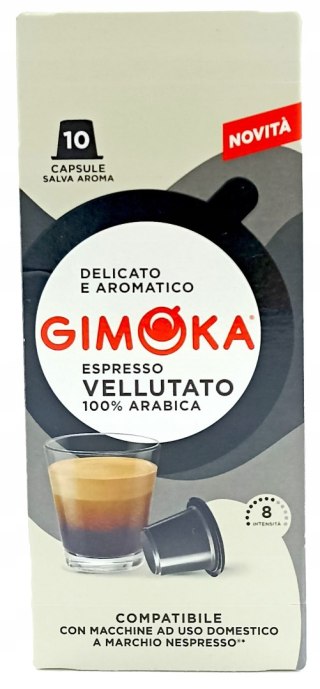 Nespresso GIMOKA VELLUTATO Nespresso Arabica 10szt