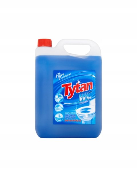 TYTAN PŁYN DO MYCIA TOALET NIEBIESKI 5L