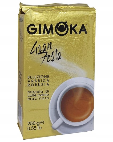 Włoska Kawa Mielona Gimoka 250G GRAN FESTA