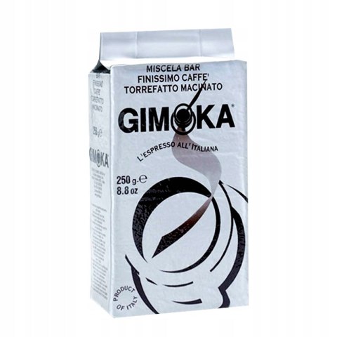 Włoska Kawa Mielona Gimoka 250G GRAN RICCO (BIANCO)