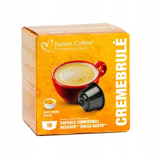 Włoskie Kapsułki do Dolce Gusto CREME BRULEE 16 sztuk