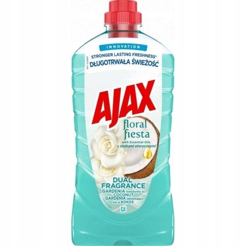 AJAX Dual Fragrance Gardenia Kokos płyn 1L