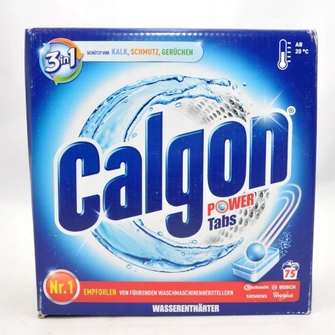 Calgon 3w1 Tabs, odkamieniacz, 75 tabletek