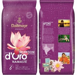 Dallmayr NAMASTE kawa ziarnista 1kg