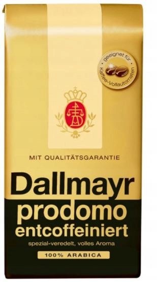 Dallmayr entcoffeineirt kawa ziarnista 500g