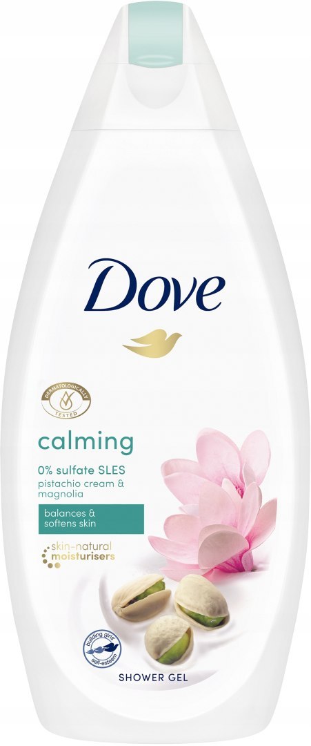 Dove Calming Żel pod prysznic Pistacja Magnolia