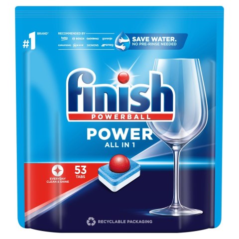 FINISH kapsułki Power All-in-1 53 sztuk