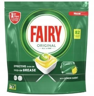 Fairy Original Kapsułki do Zmywarki Lemon 82sztuki