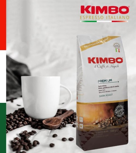 Kawa ziarnista KIMBO PREMIUM 1 kg