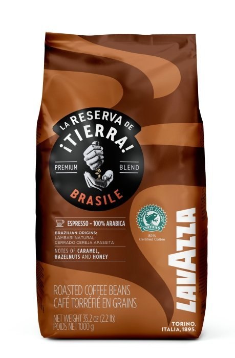 Kawa ziarnista Lavazza Tierra Brazil Arabica 1kg