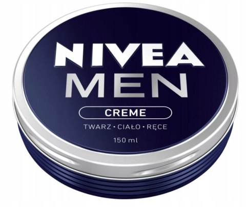 NIVEA MEN KREM CREME DO TWARZY CIAŁA RĄK 150ml