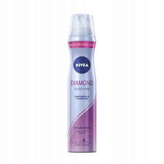 Nivea, Lakier do włosów, Diamond gloss, 250 ml