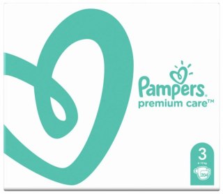 PAMPERS Pieluchy Premium Care 3 Midi 204 szt PROMO