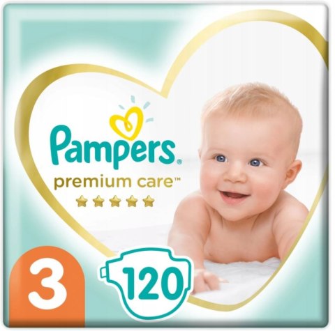 PAMPERS Pieluszki Premium Care 3 Midi 120 szt