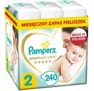 PIELUSZKI PAMPERS PREMIUM CARE 2 MINI 240 sztuk