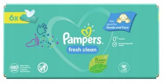 Pampers Chusteczki Fresh Clean 6x80 szt