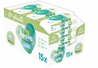 Pampers Harmonie Chusteczki nawilżane 15 x 48 szt.