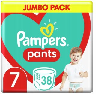 Pampers Pieluchomajtki MEGA Jumbo Pack 7 - 38 szt